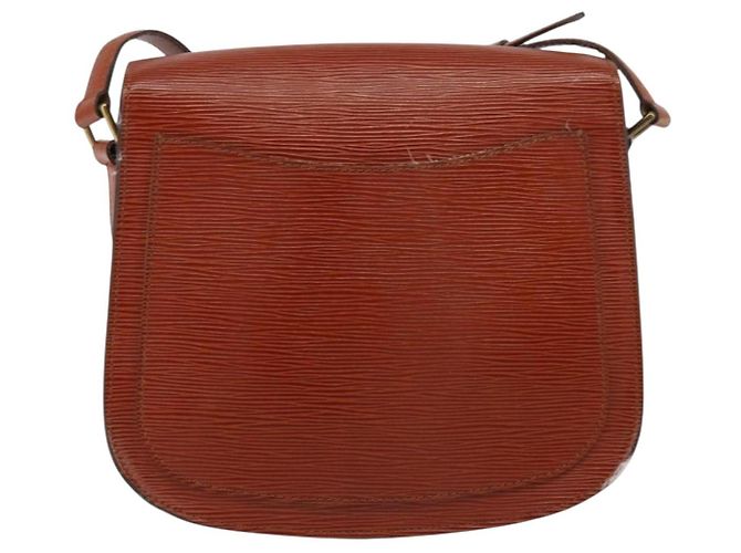 LOUIS VUITTON Borsa a Spalla Epi Saint Cloud GM Marrone M52193 LV Auth ep12120 - vista 3