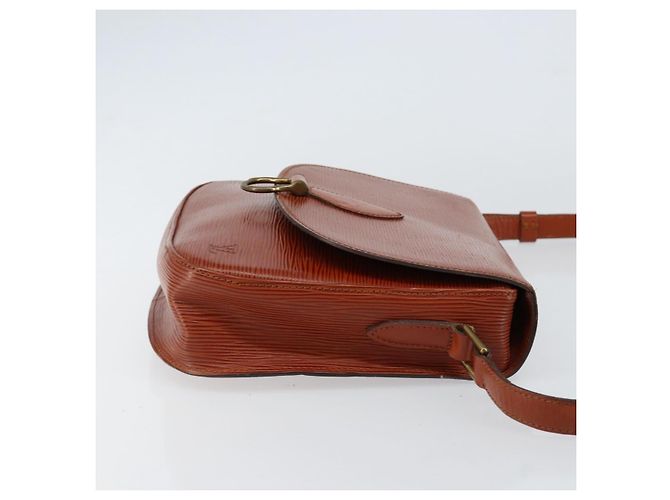 LOUIS VUITTON Borsa a Spalla Epi Saint Cloud GM Marrone M52193 LV Auth ep12120 - vista 4