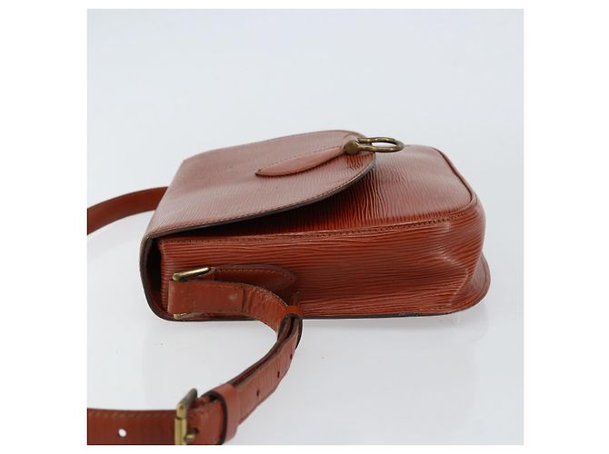 LOUIS VUITTON Borsa a Spalla Epi Saint Cloud GM Marrone M52193 LV Auth ep12120 - vista 5