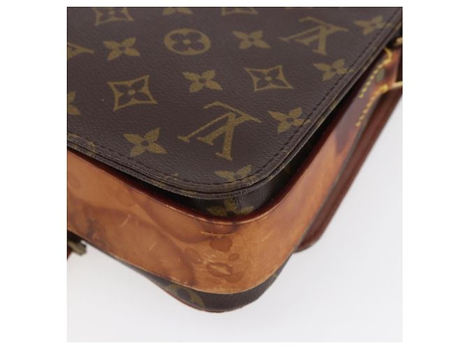 LOUIS VUITTON Monogram Cartouchiere MM Shoulder Bag M51253 LV Auth ka285 - view 12