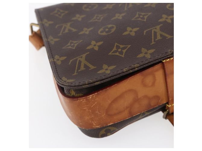 LOUIS VUITTON Monogram Cartouchiere MM Shoulder Bag M51253 LV Auth ka285 - view 13