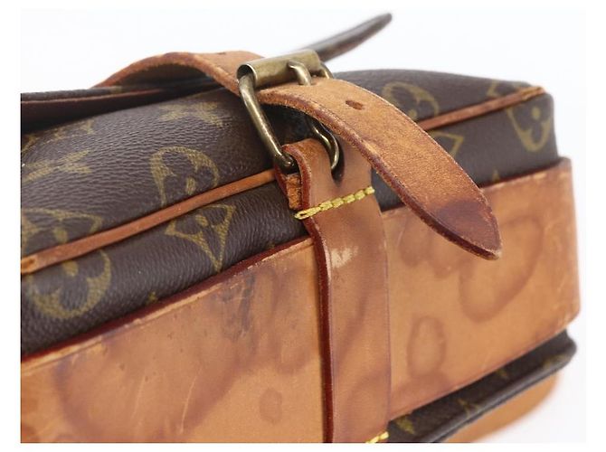 LOUIS VUITTON Monogram Cartouchiere MM Shoulder Bag M51253 LV Auth ka285 - view 14