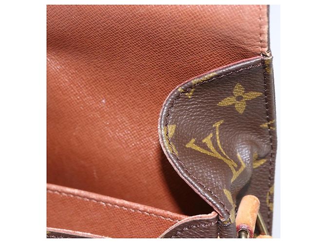 LOUIS VUITTON Monogram Cartouchiere MM Shoulder Bag M51253 LV Auth ka285 - view 17