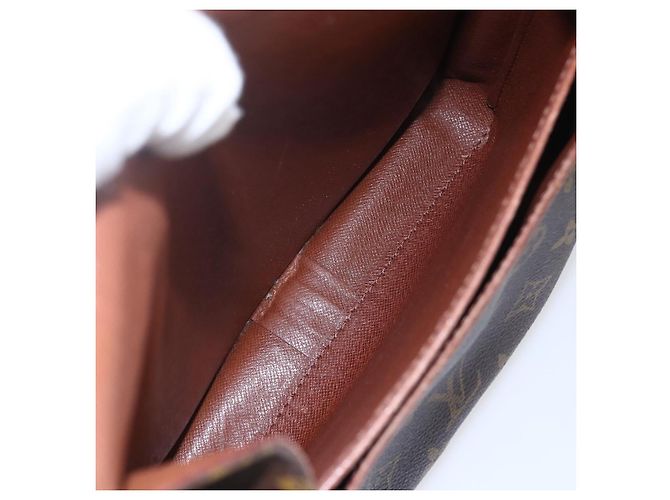 LOUIS VUITTON Monogram Cartouchiere MM Shoulder Bag M51253 LV Auth ka285 - view 19