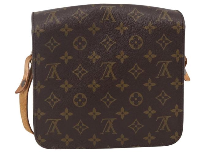 LOUIS VUITTON Monogram Cartouchiere MM Shoulder Bag M51253 LV Auth ka285 - view 3