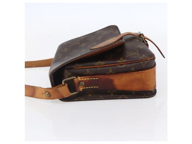 LOUIS VUITTON Monogram Cartouchiere MM Shoulder Bag M51253 LV Auth ka285 - view 4