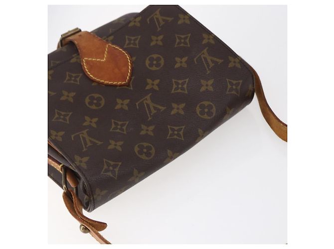 LOUIS VUITTON Monogram Cartouchiere MM Shoulder Bag M51253 LV Auth ka285 - view 6