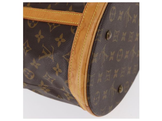 LOUIS VUITTON Borsa a Spalla Monogram Bucket GM M42236 LV Auth ka371 Monogramma - vista 12