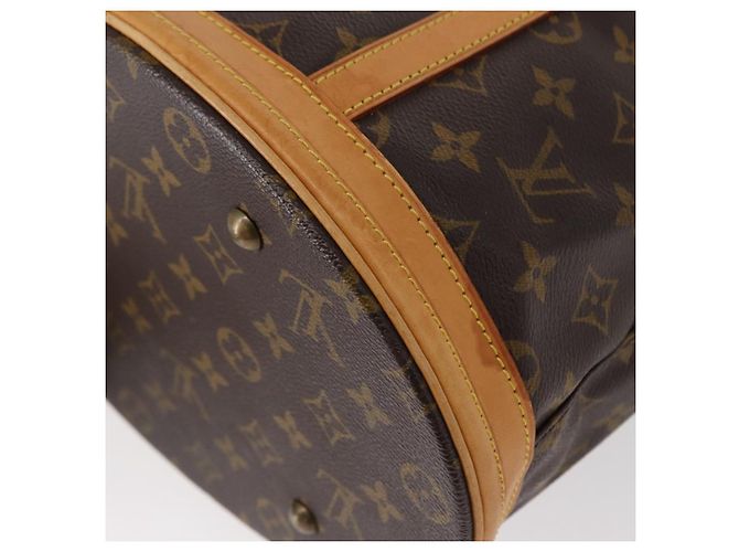 LOUIS VUITTON Borsa a Spalla Monogram Bucket GM M42236 LV Auth ka371 Monogramma - vista 13