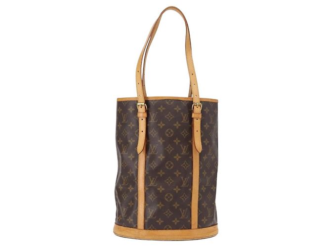 LOUIS VUITTON Borsa a Spalla Monogram Bucket GM M42236 LV Auth ka371 Monogramma - vista 3
