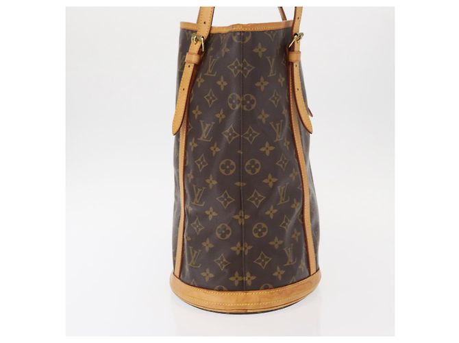 LOUIS VUITTON Borsa a Spalla Monogram Bucket GM M42236 LV Auth ka371 Monogramma - vista 4