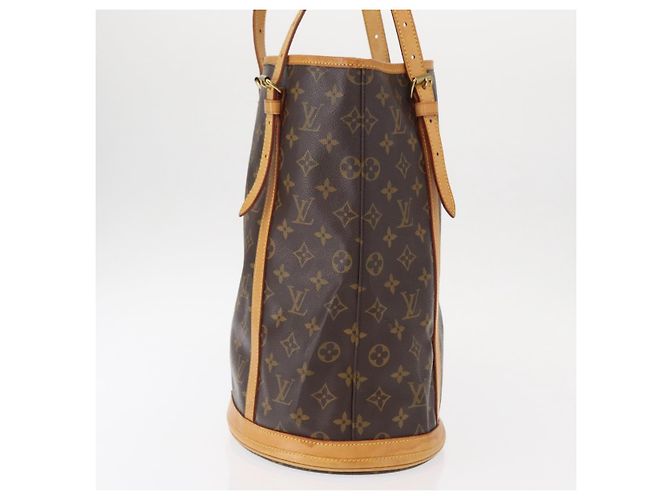 LOUIS VUITTON Borsa a Spalla Monogram Bucket GM M42236 LV Auth ka371 Monogramma - vista 5