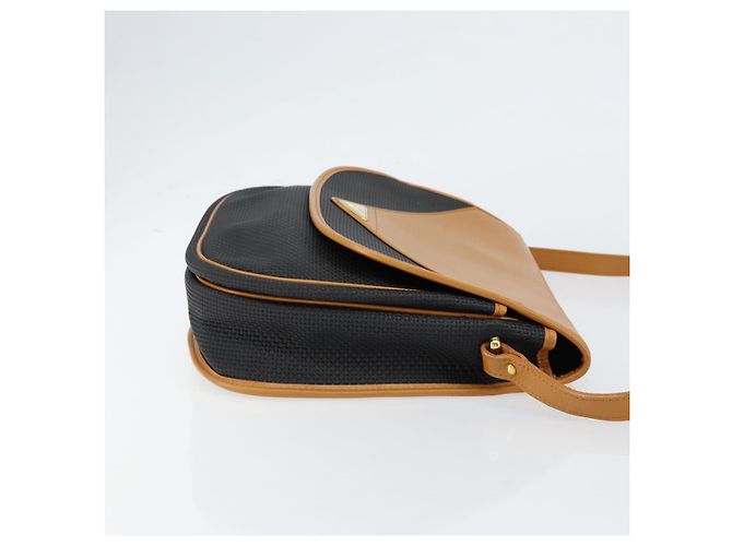 Saint Laurent Borsa a Spalla in Pelle Beige Oro Auth yk19534 D'oro - vista 4