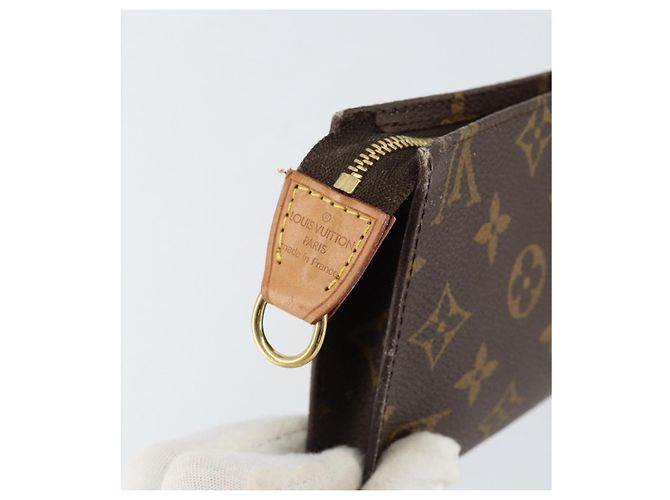 Bucket LOUIS VUITTON Monogramma Secchiello GM Pochette Accessorio LV Auth th6540 - vista 12