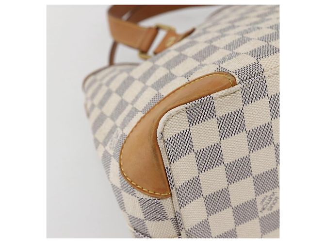 LOUIS VUITTON Borsa Tote Hampstead PM Damier Azur N51207 LV Auth BA6345 - vista 16