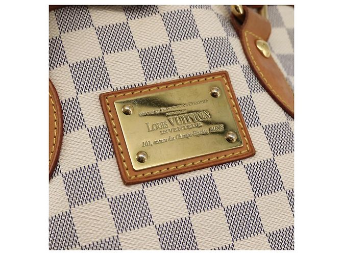 LOUIS VUITTON Borsa Tote Hampstead PM Damier Azur N51207 LV Auth BA6345 - vista 17