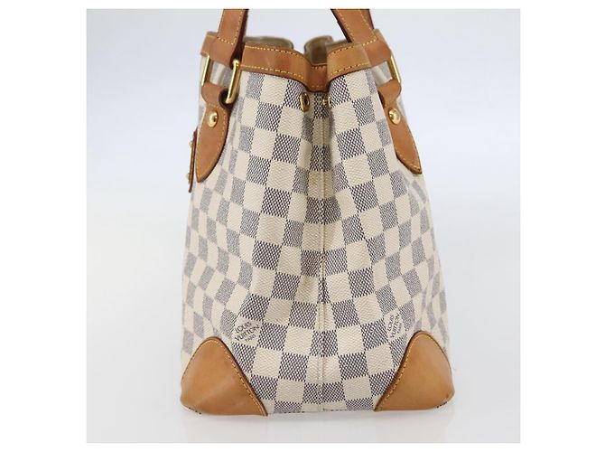LOUIS VUITTON Borsa Tote Hampstead PM Damier Azur N51207 LV Auth BA6345 - vista 4