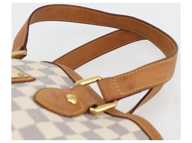LOUIS VUITTON Borsa Tote Hampstead PM Damier Azur N51207 LV Auth BA6345 - vista 8