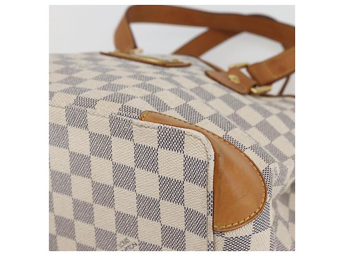 LOUIS VUITTON Borsa Tote Hampstead PM Damier Azur N51207 LV Auth BA6345 - vista 9