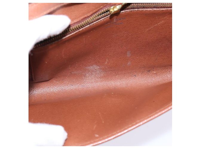 LOUIS VUITTON Borsa a Spalla Monogram Bordeaux 27 M51797 LV Auth 143318 Monogramma - vista 10
