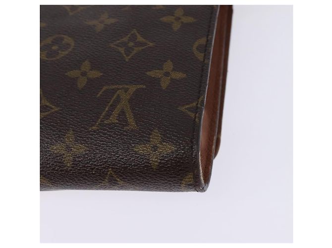 LOUIS VUITTON Borsa a Spalla Monogram Bordeaux 27 M51797 LV Auth 143318 Monogramma - vista 18