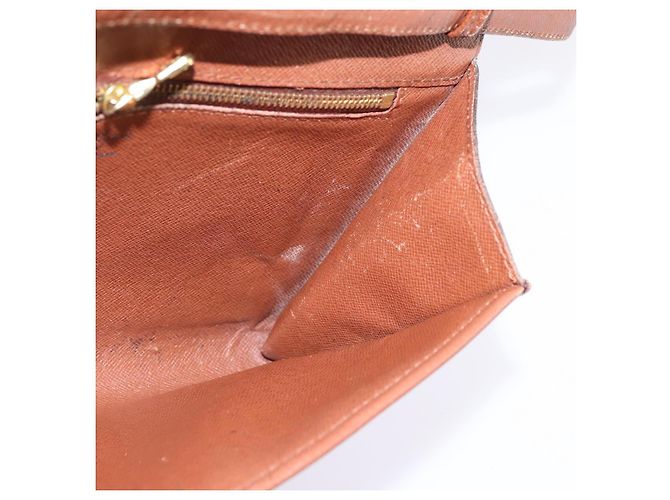LOUIS VUITTON Borsa a Spalla Monogram Bordeaux 27 M51797 LV Auth 143318 Monogramma - vista 21