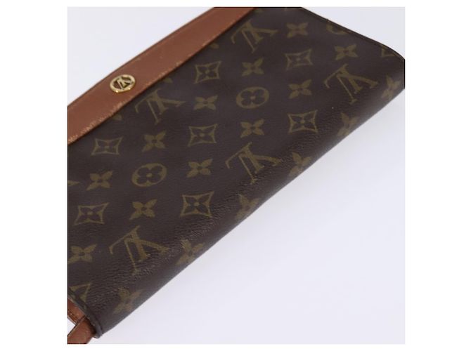 LOUIS VUITTON Borsa a Spalla Monogram Bordeaux 27 M51797 LV Auth 143318 Monogramma - vista 6