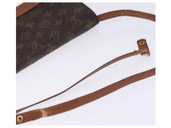 LOUIS VUITTON Borsa a Spalla Monogram Bordeaux 27 M51797 LV Auth 143318 Monogramma - vista 7