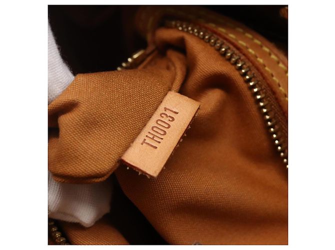 LOUIS VUITTON Monogram Vernis Reade MM Hand Bag Bronze M91143 LV Auth ep12070 - view 12
