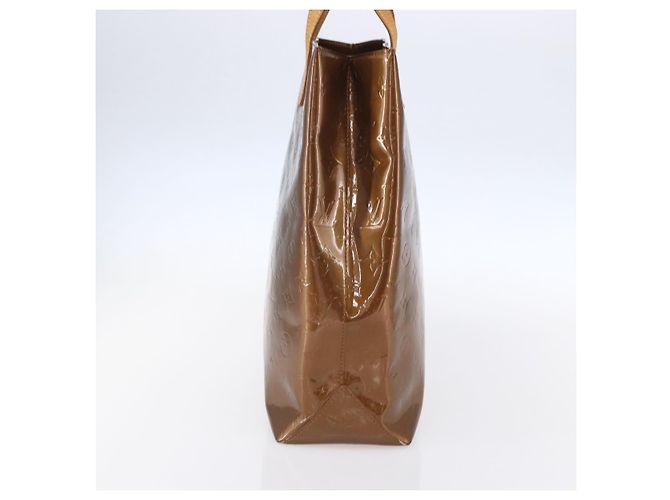 LOUIS VUITTON Monogram Vernis Reade MM Hand Bag Bronze M91143 LV Auth ep12070 - view 3