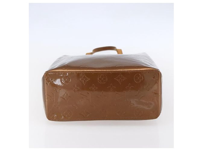 LOUIS VUITTON Monogram Vernis Reade MM Hand Bag Bronze M91143 LV Auth ep12070 - view 5