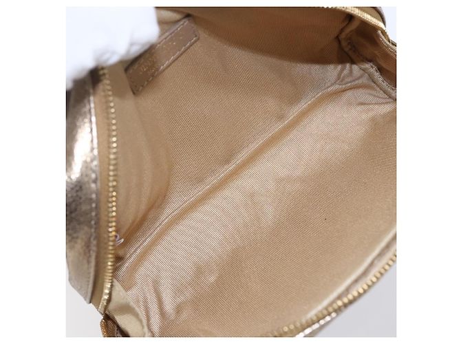 Pochette in pelle con borchie Jimmy Choo oro Auth BA8467 D'oro - vista 14