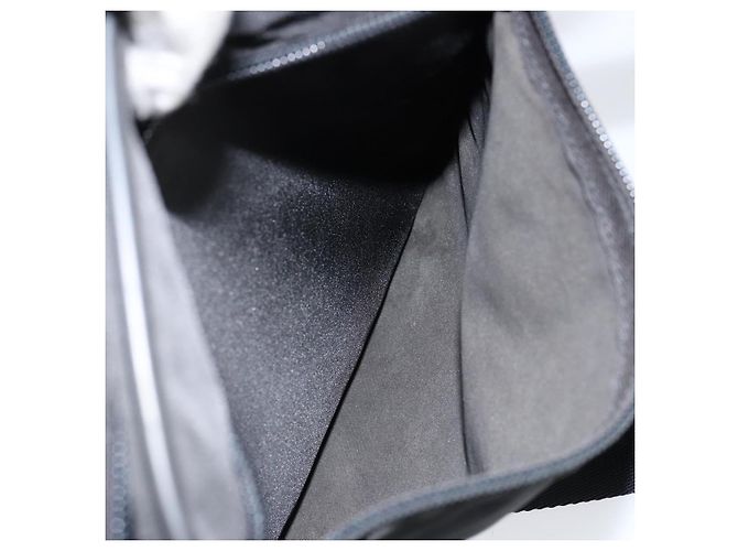 Borsa a Spalla PRADA Nylon Nera Argento Autentica 154524 Nero - vista 23