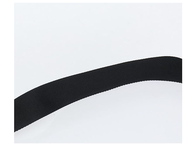 Borsa a Spalla PRADA Nylon Nera Argento Autentica 154524 Nero - vista 8