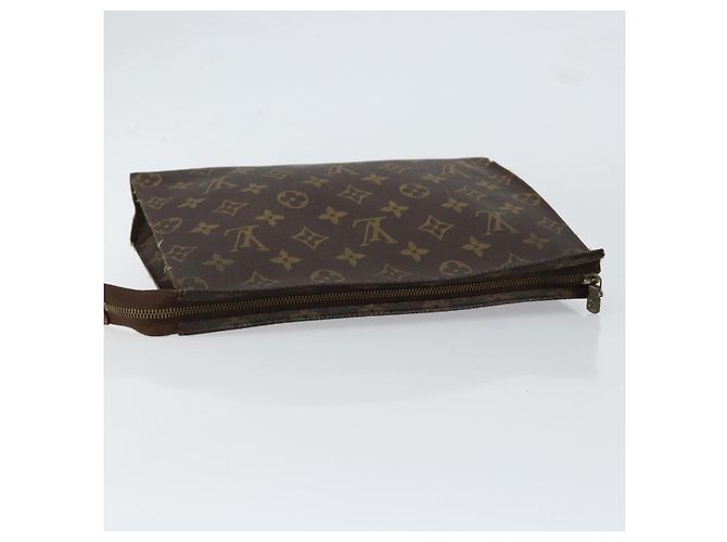 LOUIS VUITTON Poche Toilette 26 Monogram M47542 LV Auth 154487 Monogramma - vista 5
