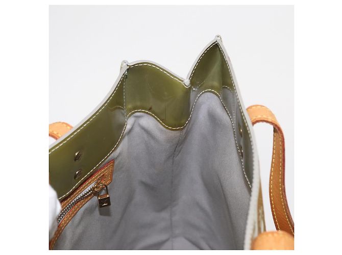 LOUIS VUITTON Borsa a mano Monogram Vernis Reade MM Grigio M91142 LV Auth 154344 - vista 18