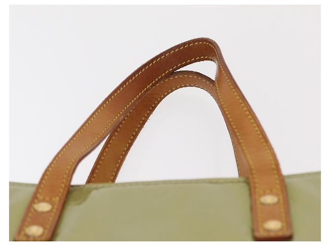 LOUIS VUITTON Borsa a mano Monogram Vernis Reade MM Grigio M91142 LV Auth 154344 - vista 8