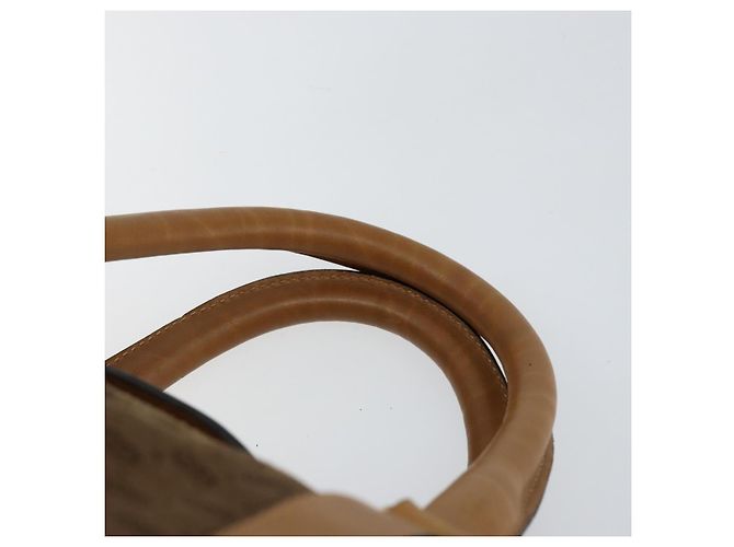 Gucci Borsa Boston Micro GG in tela beige e oro Auth ep11245 D'oro - vista 8