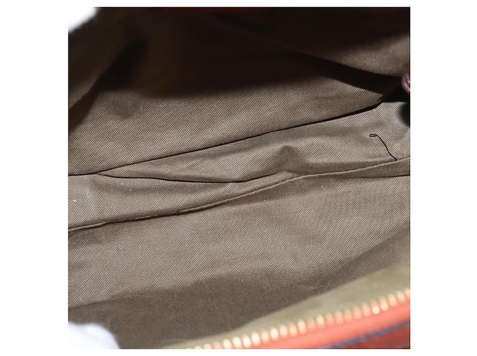 Chloé Borsa a Mano Chloe in Pelle 2 in 1 Arancione Oro Auth BA7366 D'oro - vista 11