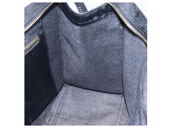 Borsa a spalla MCM Vicetos Logogram PVC Nero Oro Auth BA7690 D'oro - vista 19