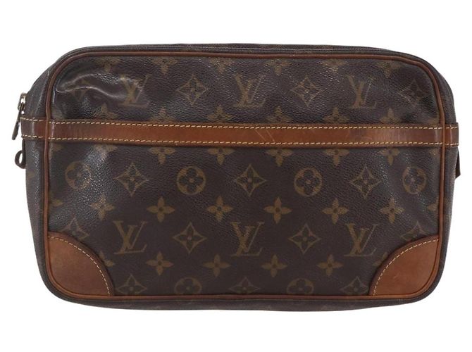 LOUIS VUITTON Clutch Compiegne 28 M51845 LV Auth BA7866 Monogramma - vista 13