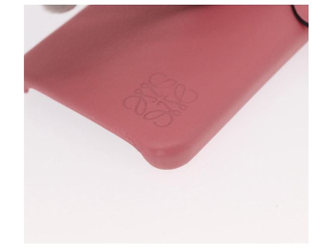Custodia per iPhone XS in pelle rosa Auth BA7693 LOEWE - vista 15