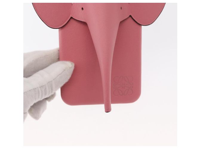 Custodia per iPhone XS in pelle rosa Auth BA7693 LOEWE - vista 18