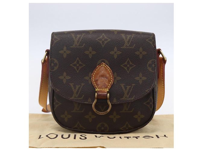 LOUIS VUITTON Borsa a Spalla Monogram Saint Cloud PM M51244 LV Auth BA7849 Monogramma - vista 12