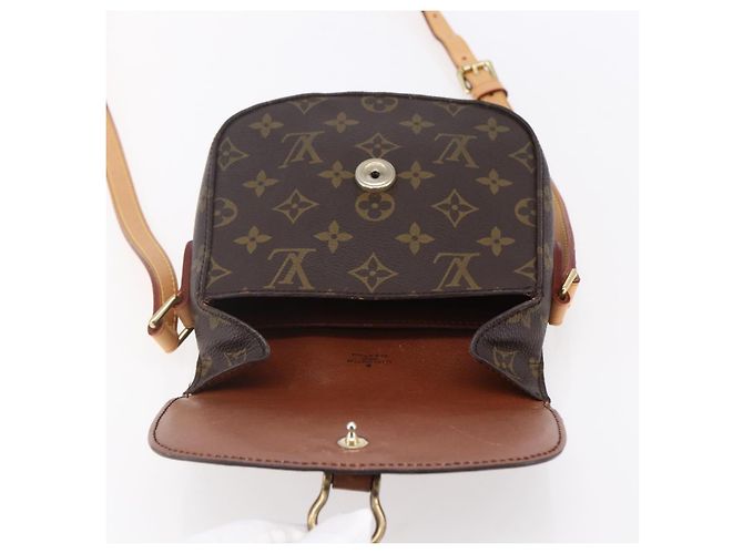 LOUIS VUITTON Borsa a Spalla Monogram Saint Cloud PM M51244 LV Auth BA7849 Monogramma - vista 20