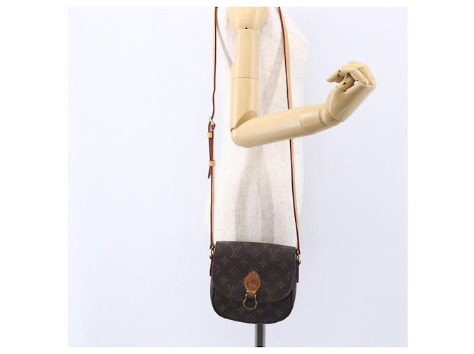 LOUIS VUITTON Borsa a Spalla Monogram Saint Cloud PM M51244 LV Auth BA7849 Monogramma - vista 27