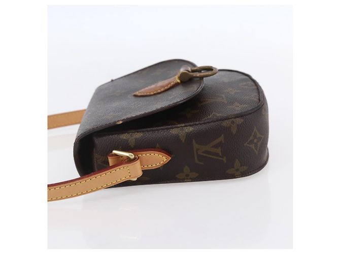 LOUIS VUITTON Borsa a Spalla Monogram Saint Cloud PM M51244 LV Auth BA7849 Monogramma - vista 3