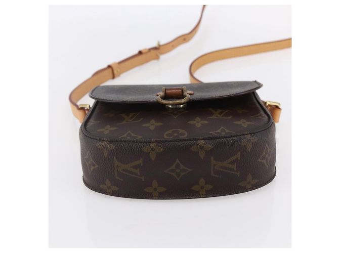 LOUIS VUITTON Borsa a Spalla Monogram Saint Cloud PM M51244 LV Auth BA7849 Monogramma - vista 5