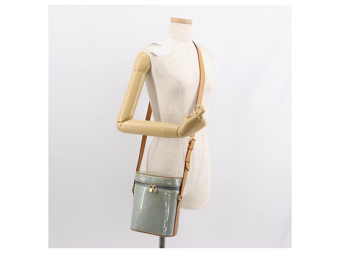 LOUIS VUITTON Vertikale Sullivan Tasche Monogram Vernis Lavande M91258 Auth am9476 - Ansicht 21