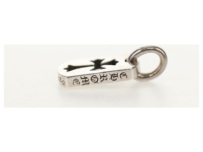 Chrome Hearts Tiny Cut Out Cross Charm Ag925 Silver Auth 136577M - view 4